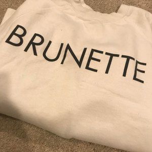 Brunette Crewneck